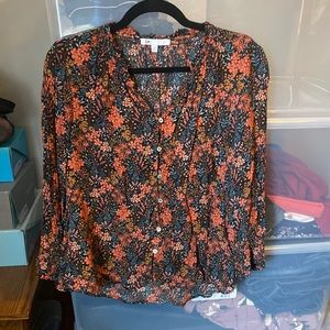 Floral detail blouse